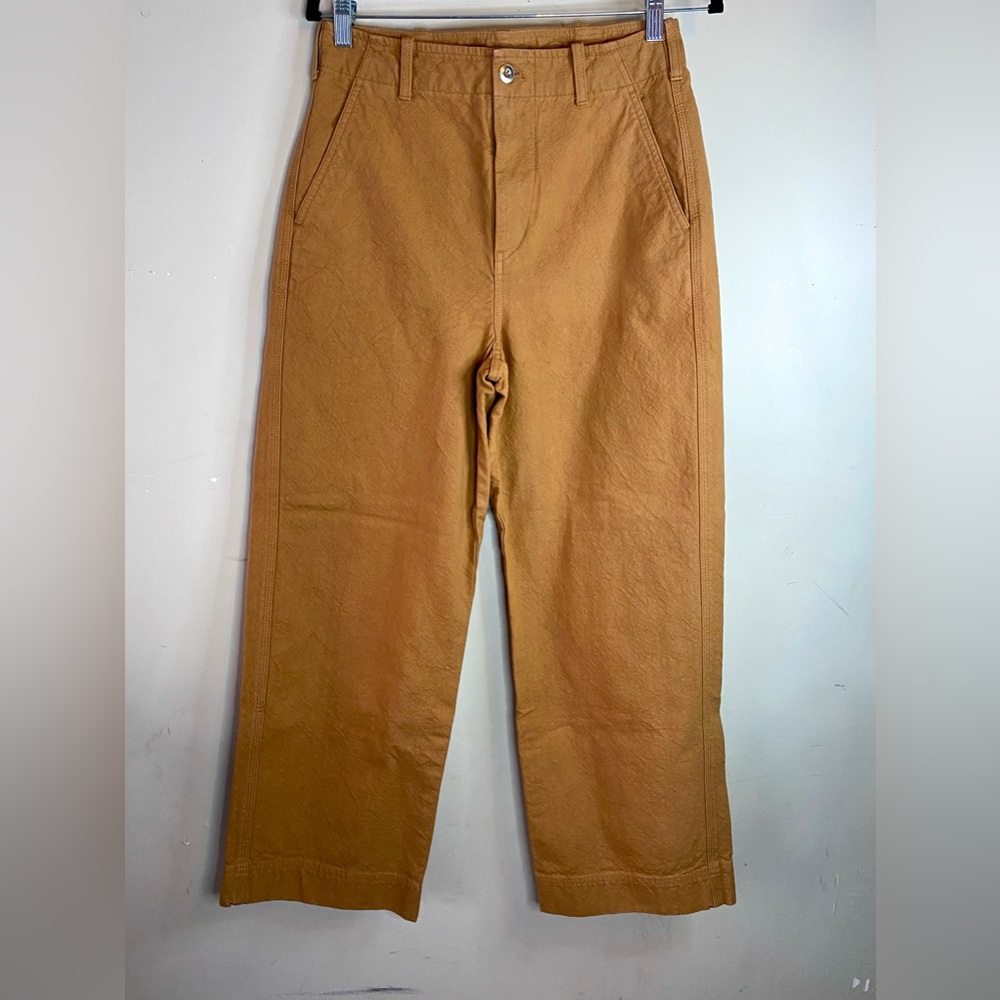 Everlane Wide Leg Pants in Tan